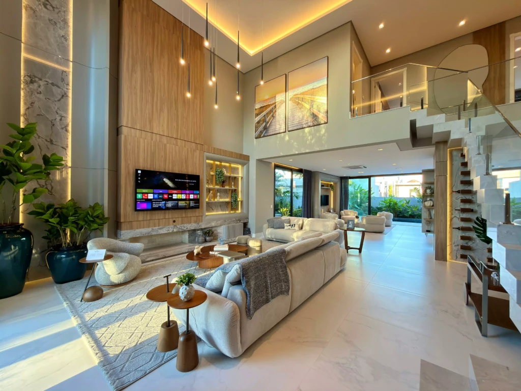 Qual a finalidade dos imóveis decorados?
