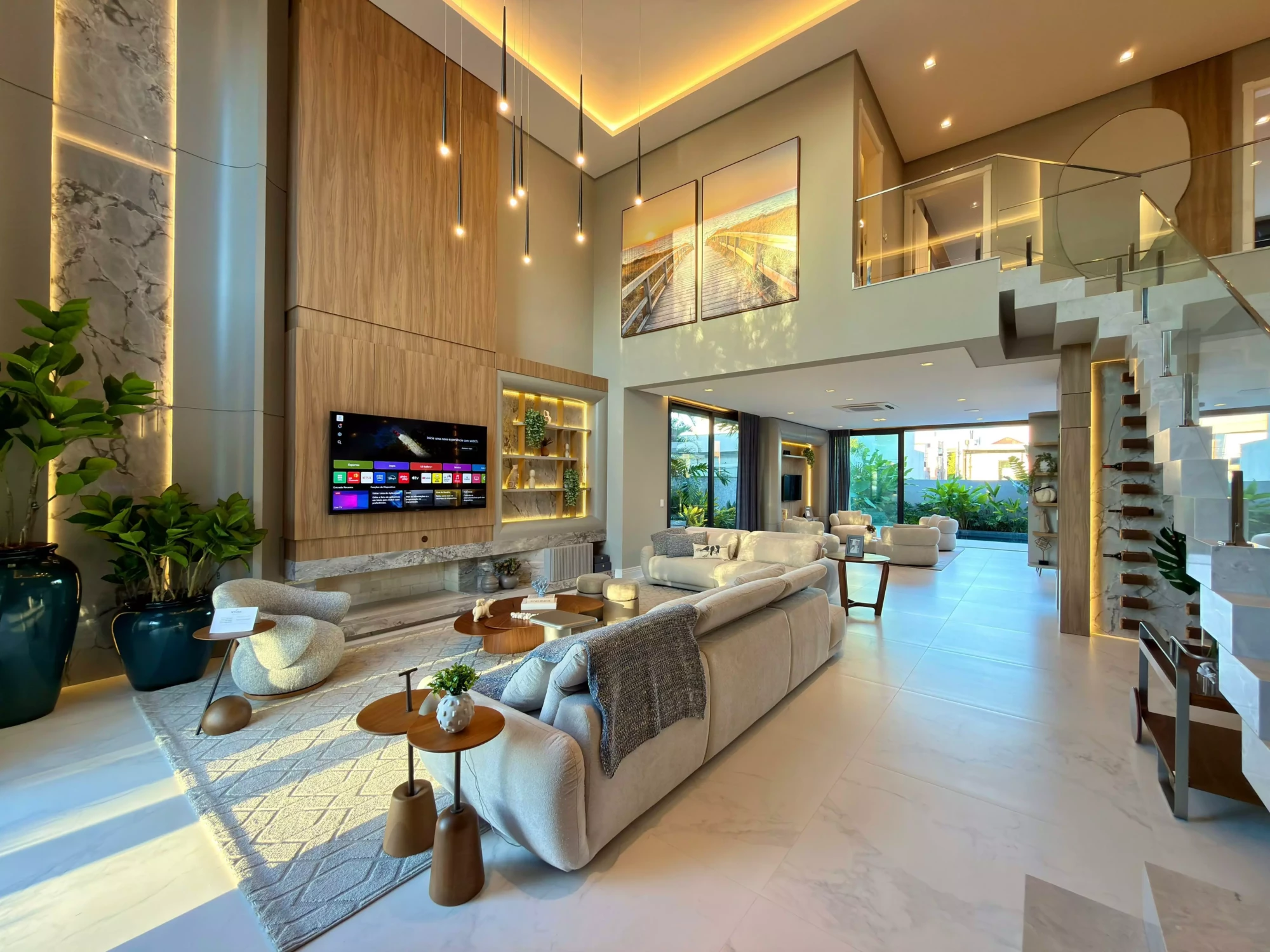 Qual a finalidade dos imóveis decorados?